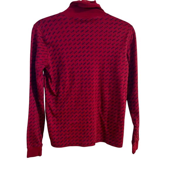 LL Bean heart pattern turtleneck - Picture 4 of 4